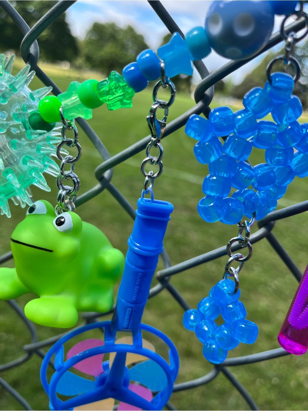 Rainbow Junk Chain 🌈⭐️🤡 - Picture 9 of 10